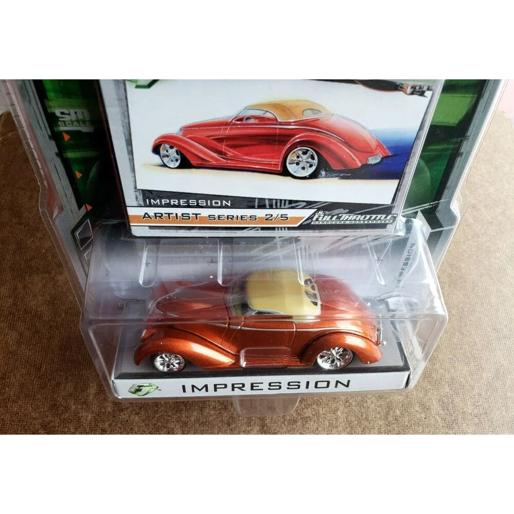 2006 JL FULL THROTTLE IMPRESSION Orange FOOSE DESIGN ARTIST SERIES #2/5 Die-Cast